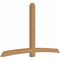 Ekena Millwork Bellingham Timber Gable Bracket, Western Red Cedar, 108"W x 68"H x 5 1/2"D x 5 1/2"F, 15/12 Pitch GBW108X68X0606BEL00SWR - alternate 4